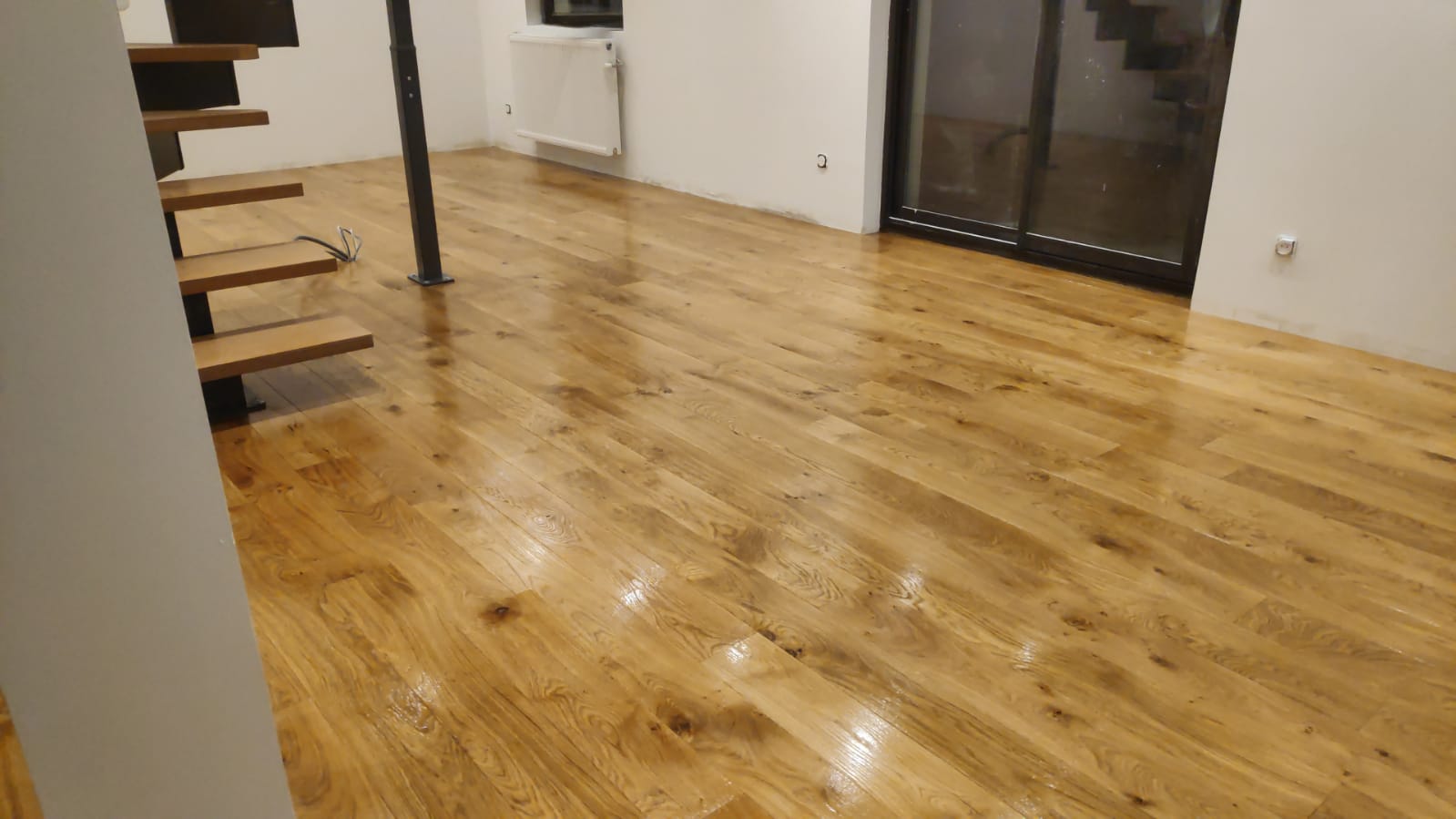 Cuisine moderne en cours d’installation