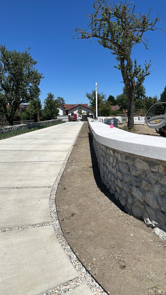 Détails d’un chantier en progression