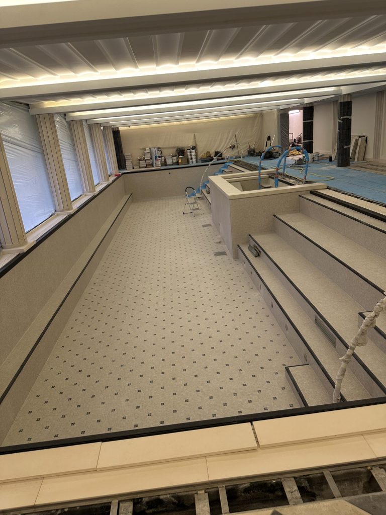 Installation en pierre artisanale